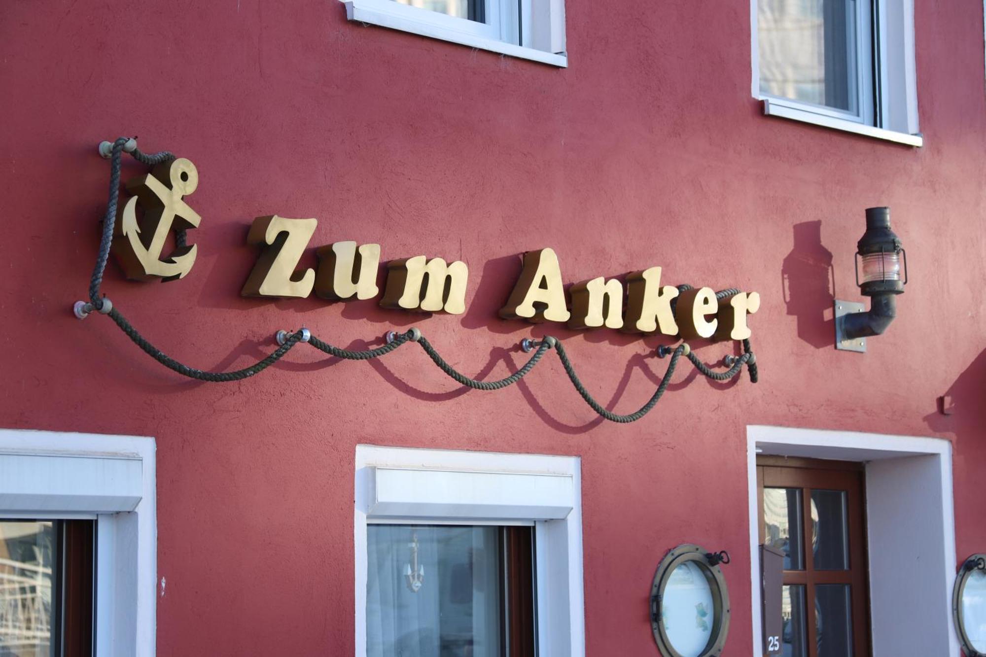 Апартаменты Hafenkoje Zum Anker Вольгаст Экстерьер фото